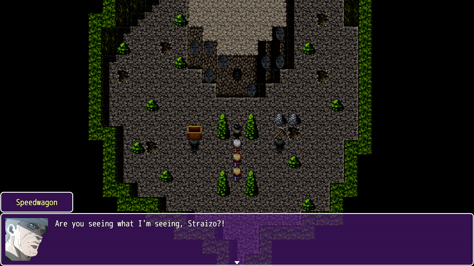 JoJo's Bizarre RPG: Battle Tendency - Screenshot 2