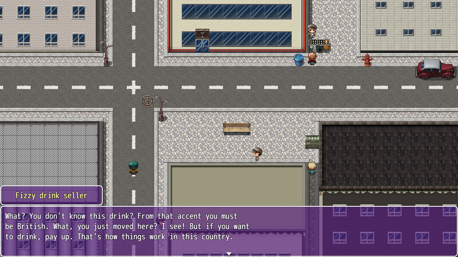 JoJo's Bizarre RPG: Battle Tendency - Screenshot 1