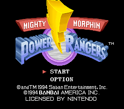 illustration de Mighty Morphin Power Rangers