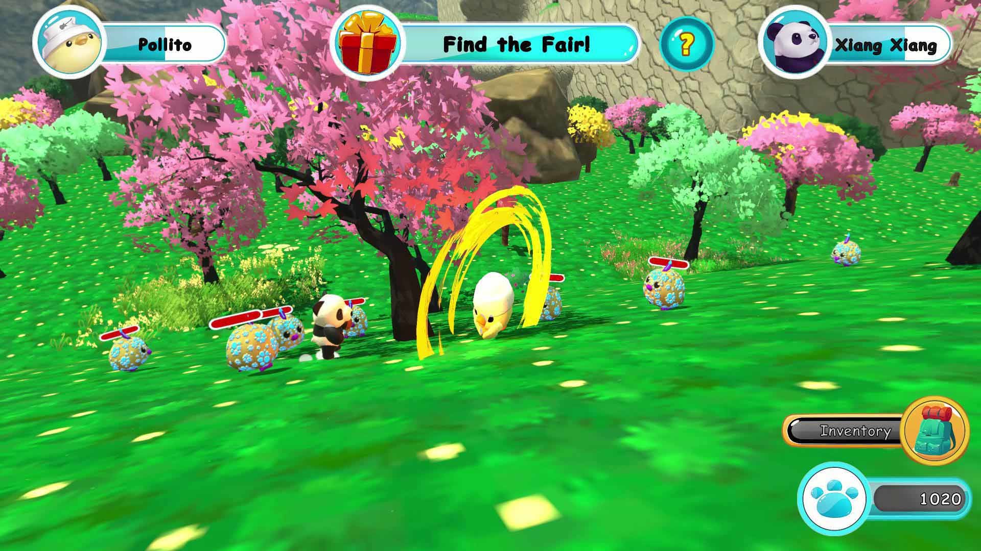 Pollito & Xiang Xiang: Adventure in the Forest - Screenshot 4
