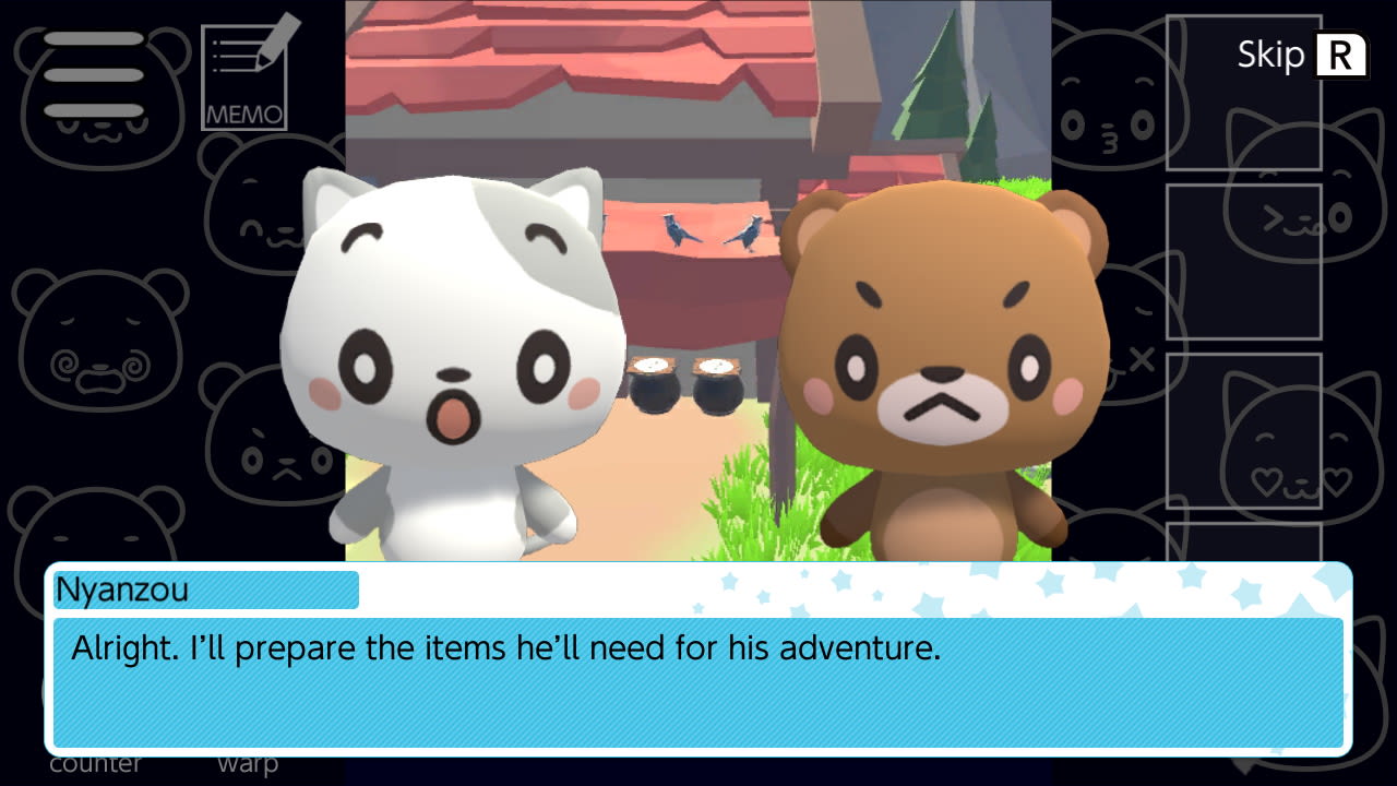 Prepare the First RPG Village: The Adventures of Nyanzou&Kumakichi - Escape Game Series - Screenshot 1