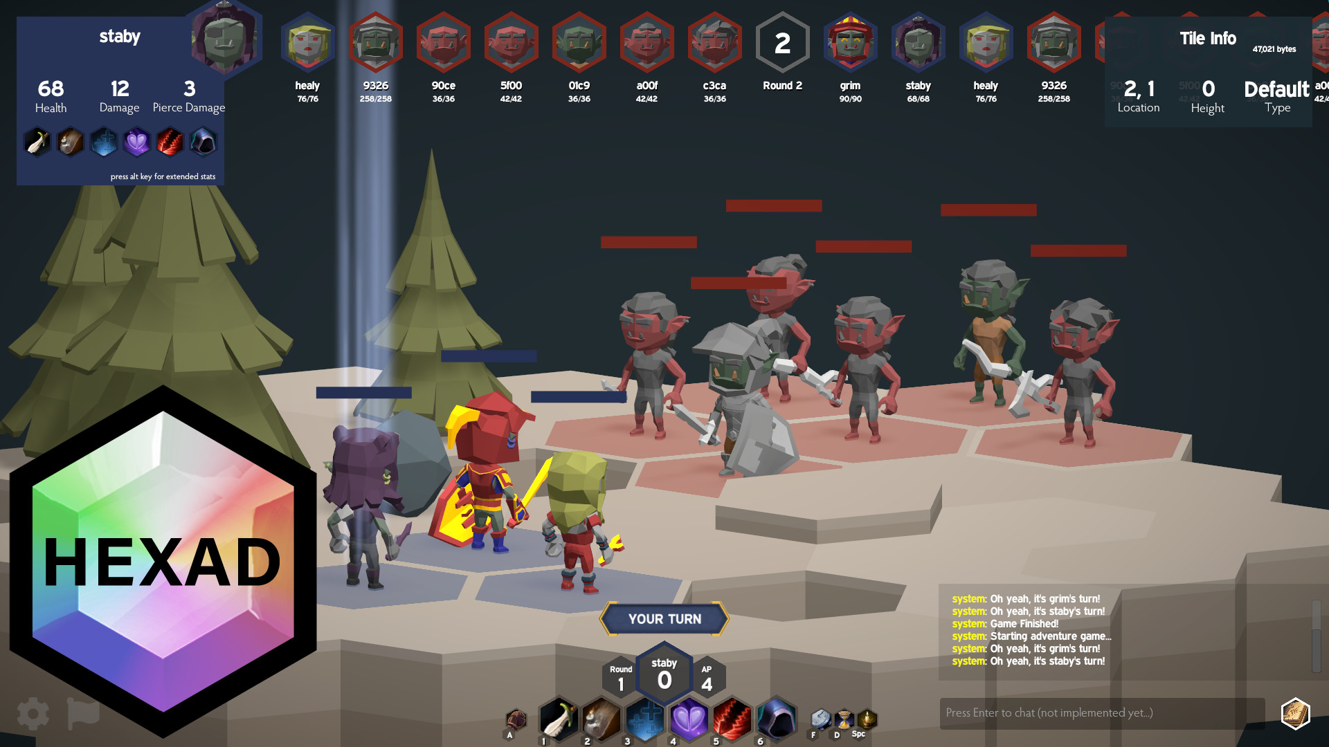 Hexad - Screenshot 2
