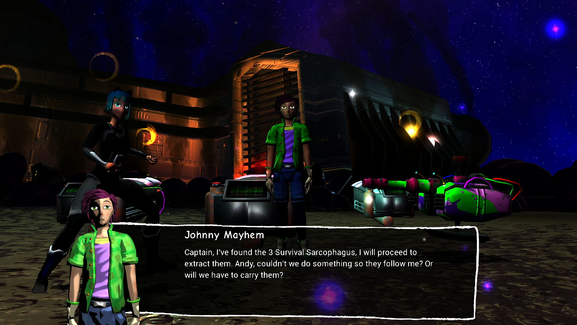 NetSpace Saga Ep.1 - Screenshot 1