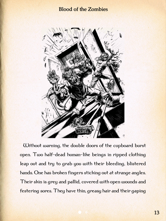 Fighting Fantasy: Blood of the Zombies - Screenshot 2