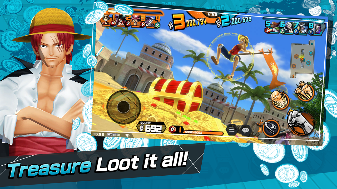Take the loot you pirate! ONE PIECE BOUNTY RUSH Coming Soon to