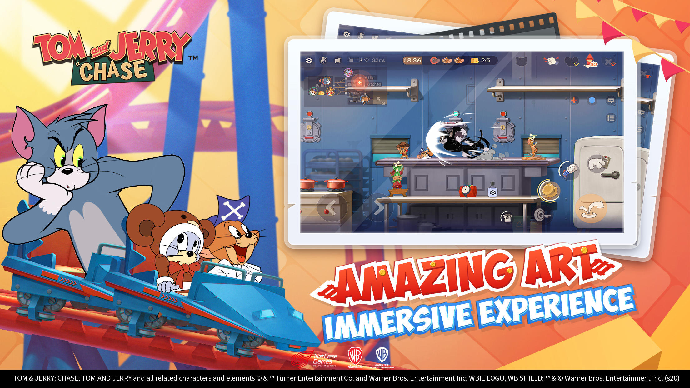 Tom and Jerry: Chase - Screenshot 1