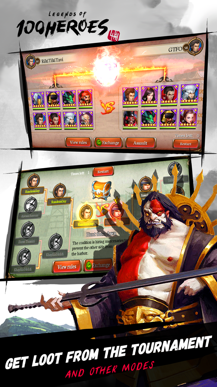 Legends of 100 Heroes - Screenshot 7