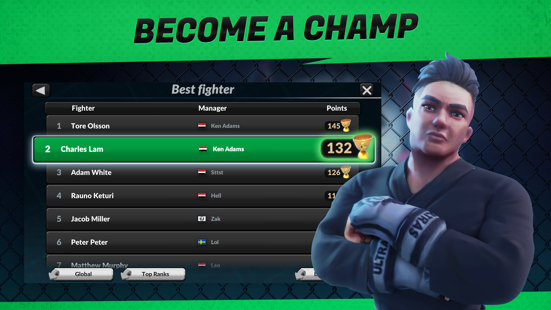 MMA Manager 2: Ultimate Fight - Screenshot 8