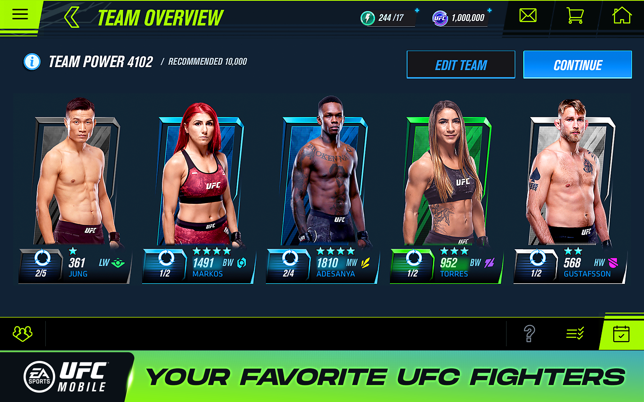 EA Sports UFC Mobile 2 - Screenshot 9
