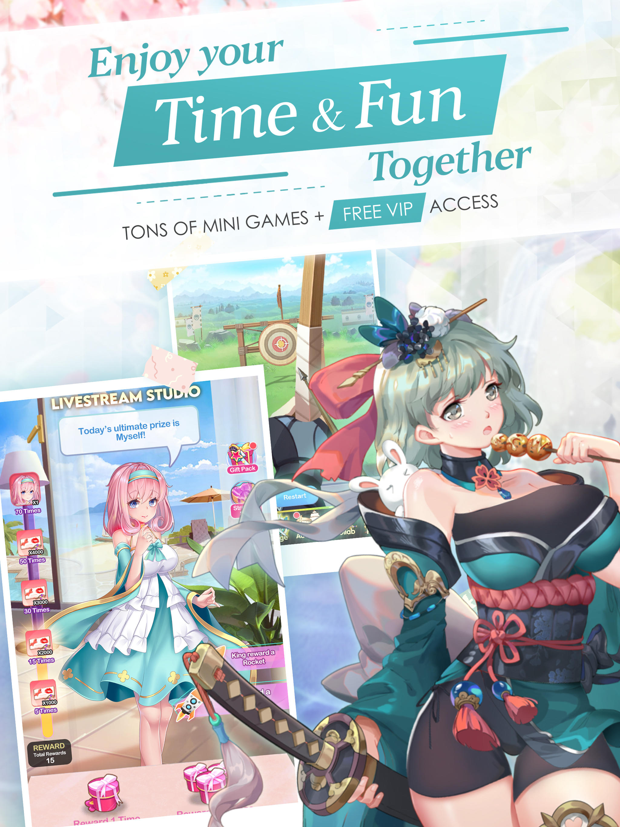 Lost in Paradise: Waifu Connect - Screenshot 5