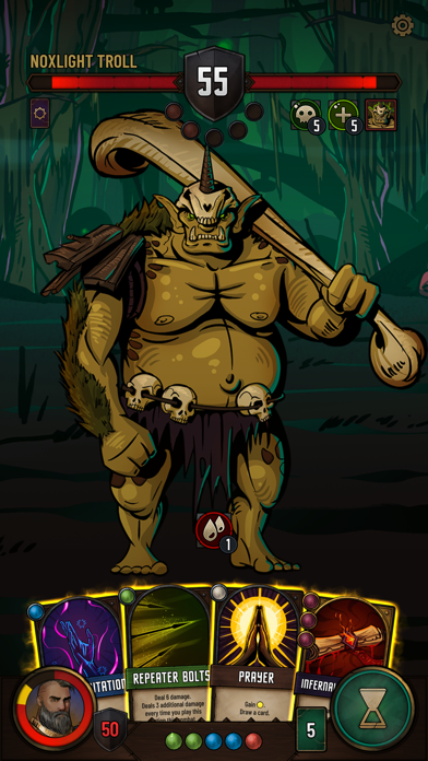 Dawncaster: Deckbuilding RPG - Screenshot 4