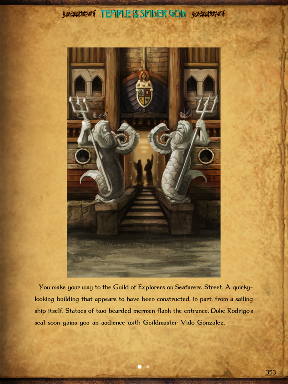 Gamebook Adventures 7: Temple of the Spider God - Screenshot 3