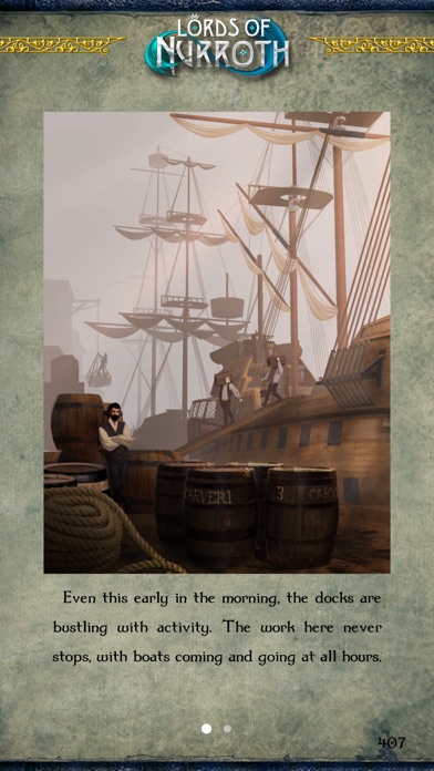 Gamebook Adventures 10: Lords of Nurroth - Screenshot 5