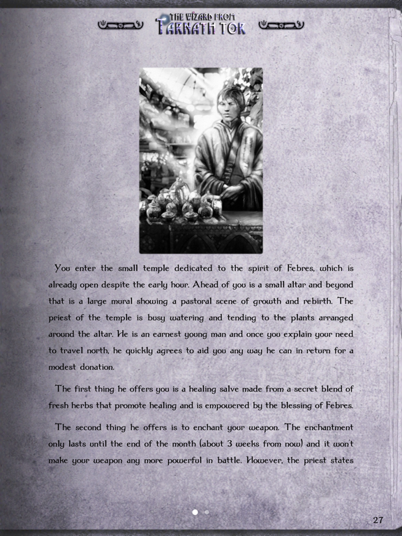 Gamebook Adventures 6: The Wizard from Tarnath Tor - Screenshot 3