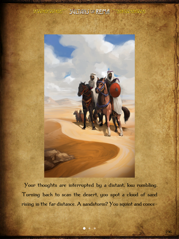Gamebook Adventures 9: Sultans of Rema - Screenshot 2