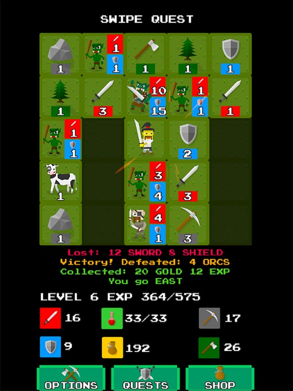 Swipe Quest - Screenshot 3