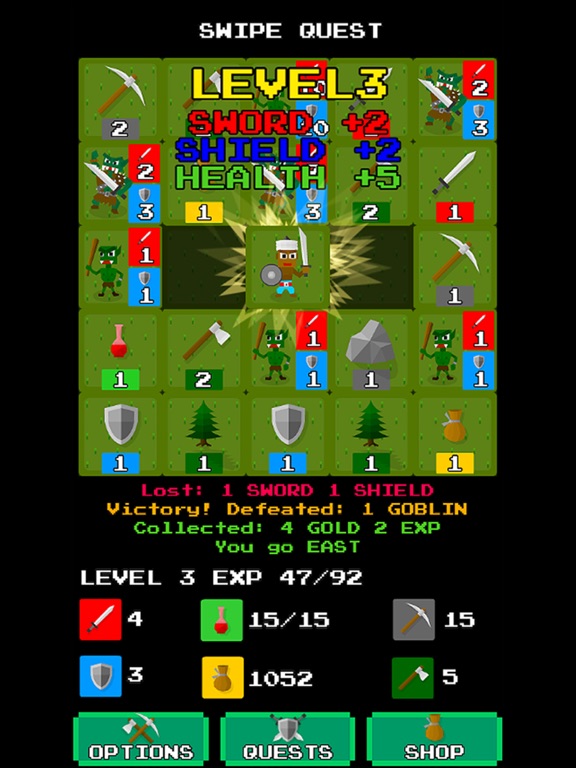 Swipe Quest - Screenshot 2