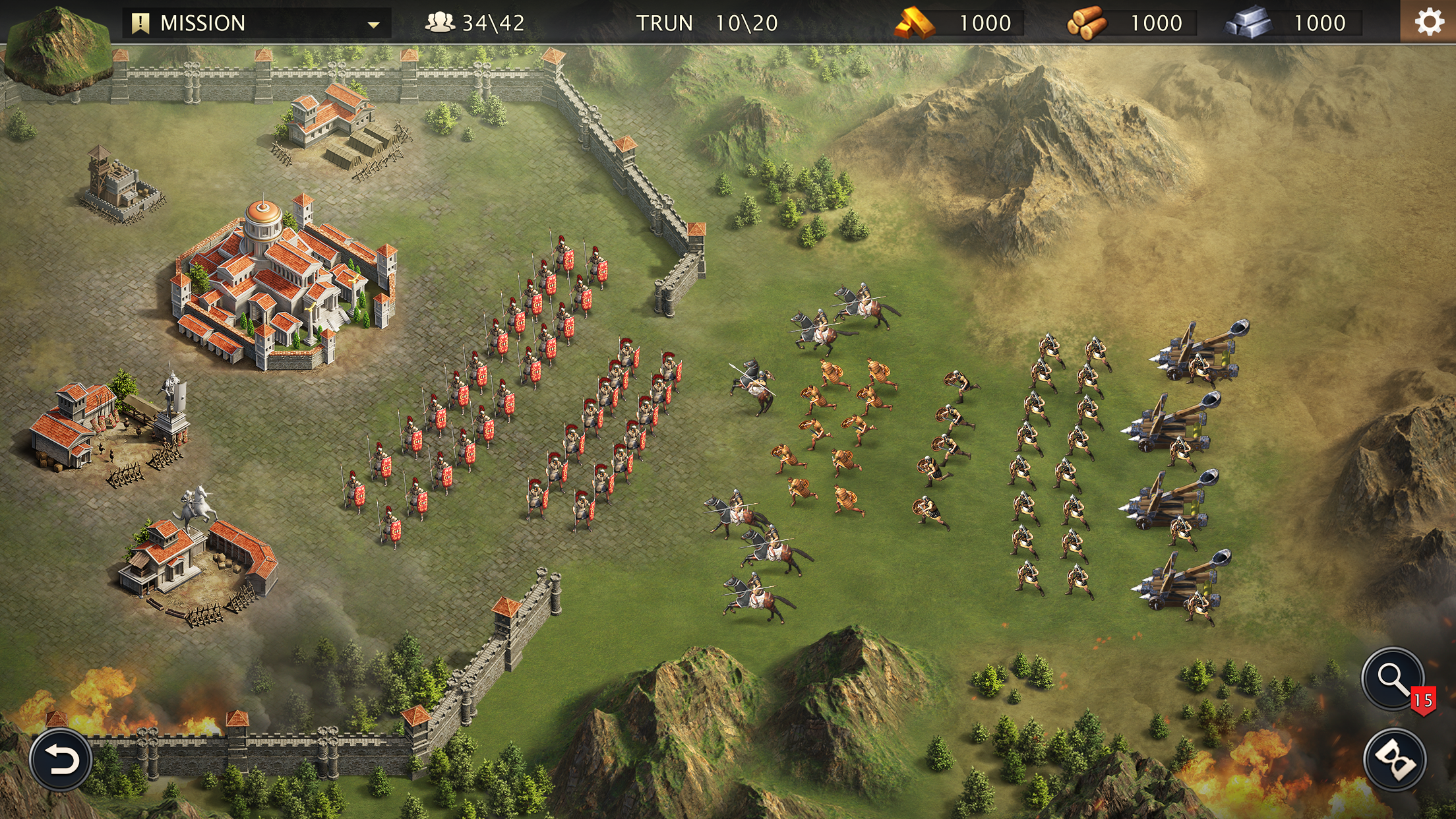 Rome Empire War: Strategy Games