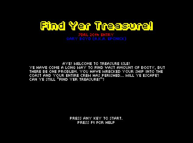 Find Yer Treasure! - Screenshot 1