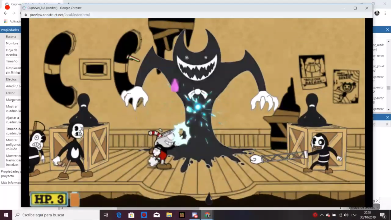 Bendy no Cuphead Show-Google imagens 