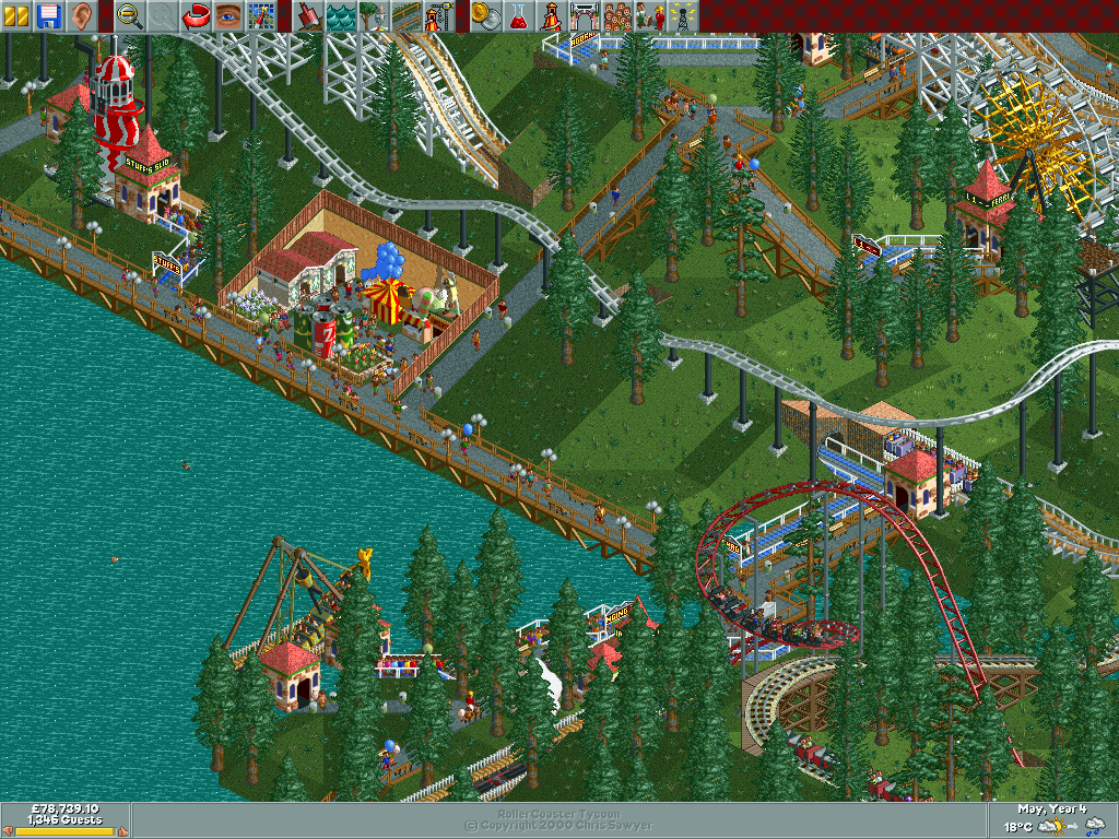 RollerCoaster Tycoon (Video Game 1999) - IMDb