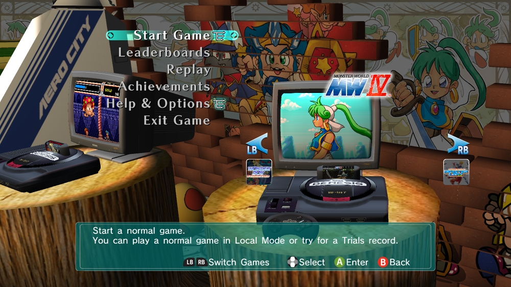 Sega Vintage Collection: Monster World - Screenshot 2