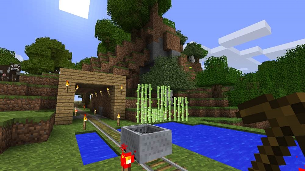 illustration de Minecraft: Xbox 360 Edition