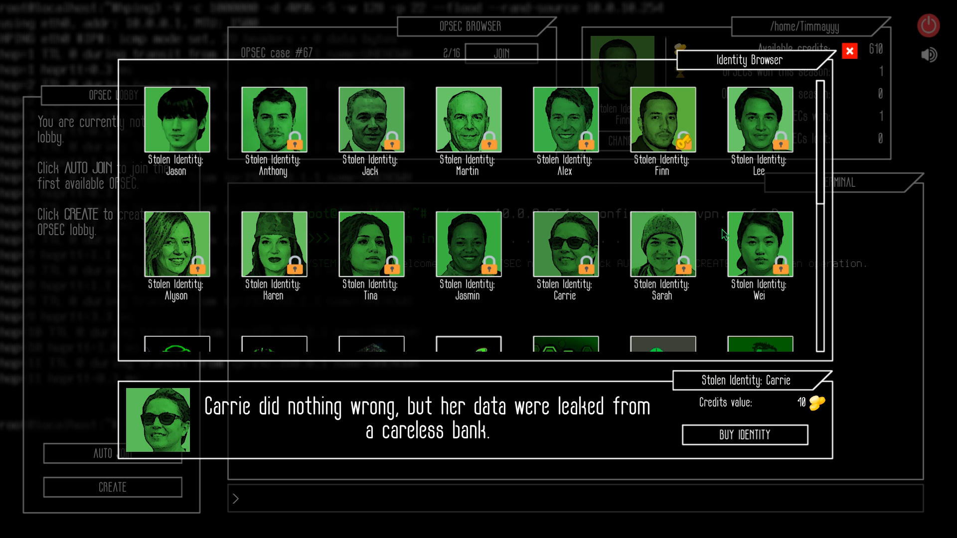 Untrusted: Web of Cybercrime - Screenshot 1