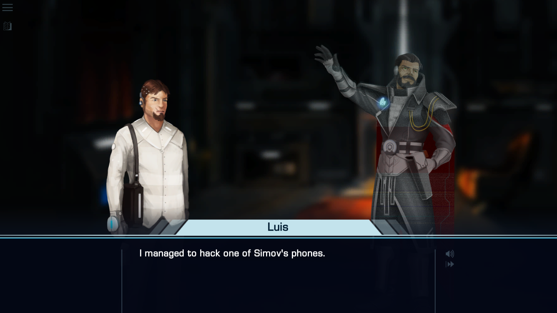 S.A.I.A Awakening: A Robothorium Visual Novel - Screenshot 1