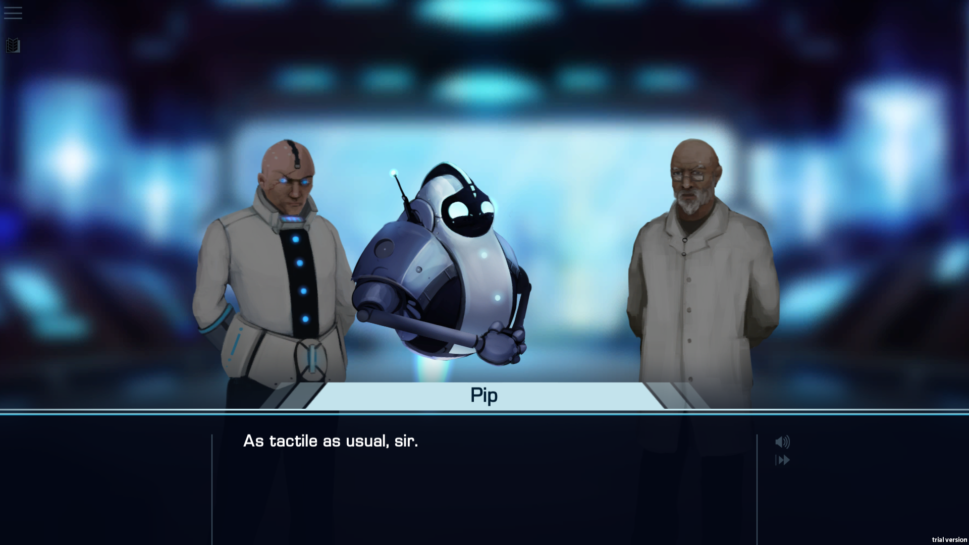 S.A.I.A Awakening: A Robothorium Visual Novel - Screenshot 3
