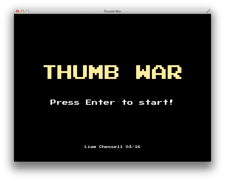 Thumb War - Screenshot 2