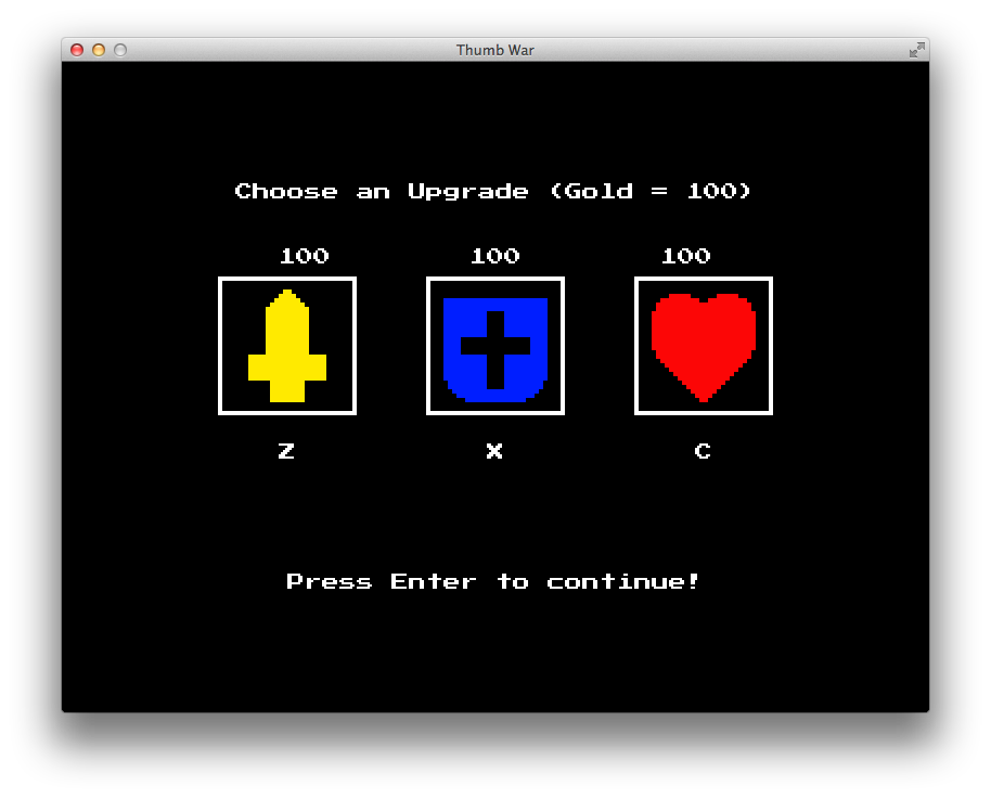 Thumb War - Screenshot 1