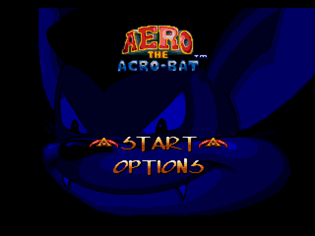 illustration de Aero the Acro-Bat