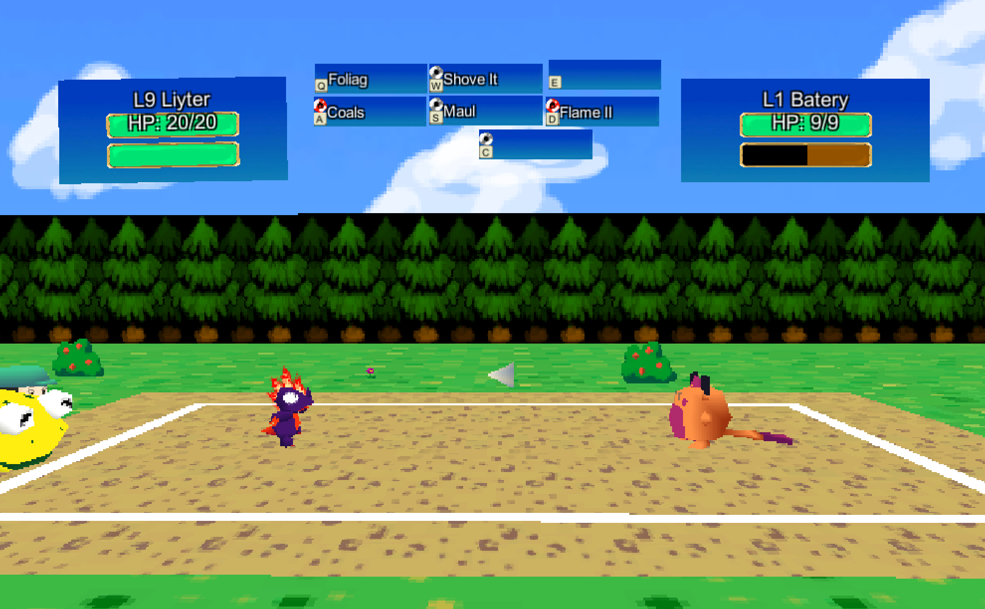 Pocketman Third D - Screenshot 1