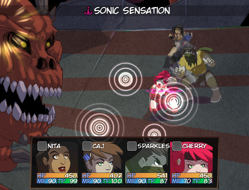 Harmonic Odyssey: The Five Gods - Screenshot 1