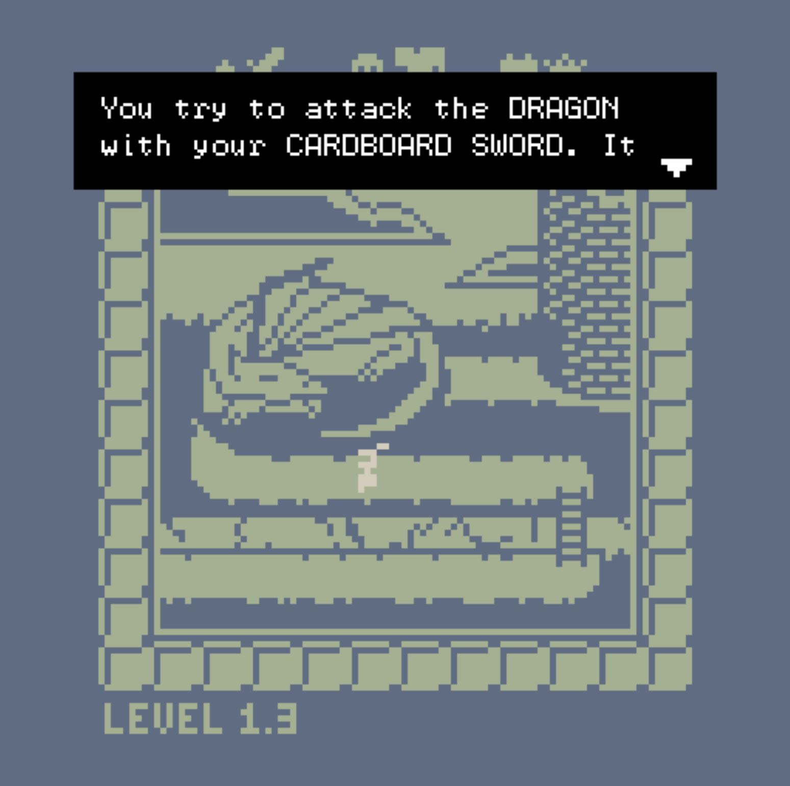 Get sword, kill dragon, save princess - Screenshot 1