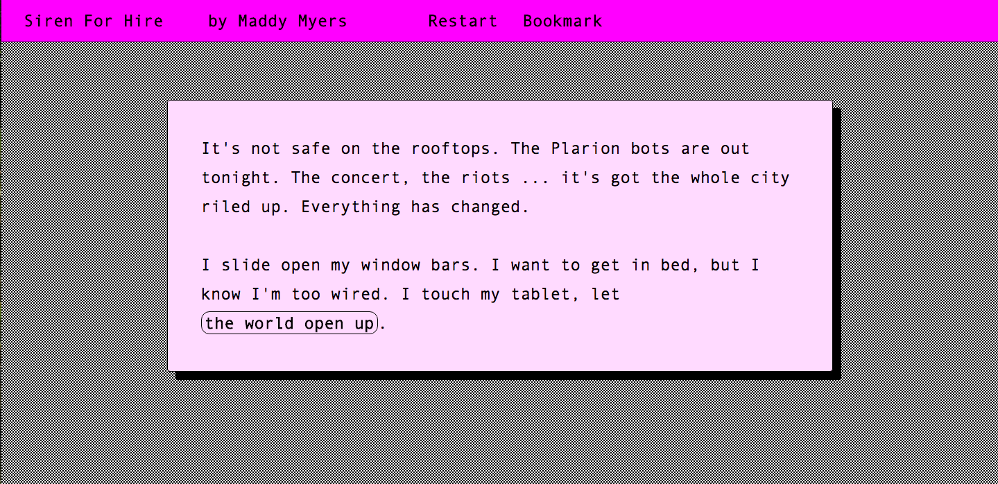 Siren for Hire - Screenshot 1