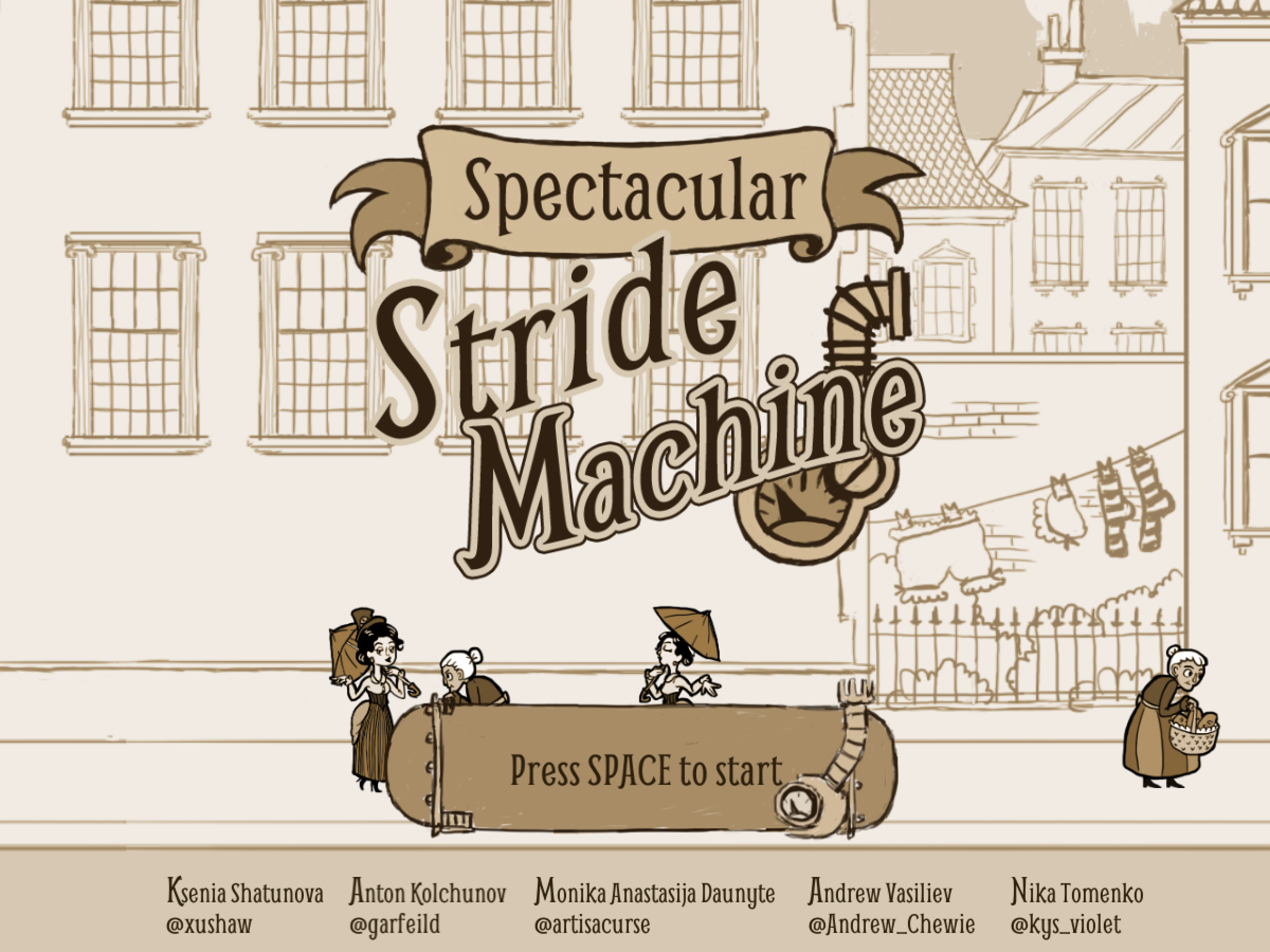 Spectacular Stride Machine - Press Kit