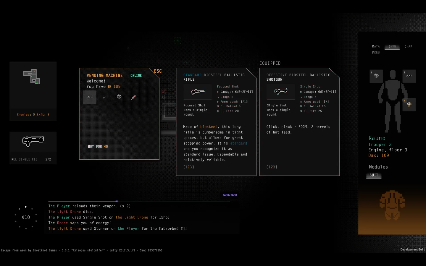 Escape from Aeon - Screenshot 1