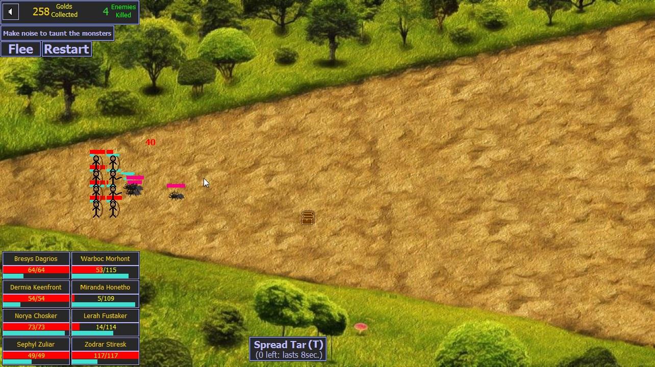 Stickmen Castle Defense - Screenshot 1