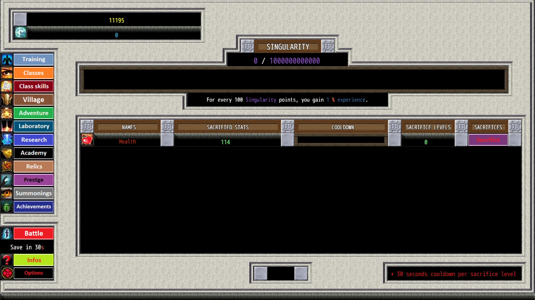 Singularity Idle - Screenshot 4