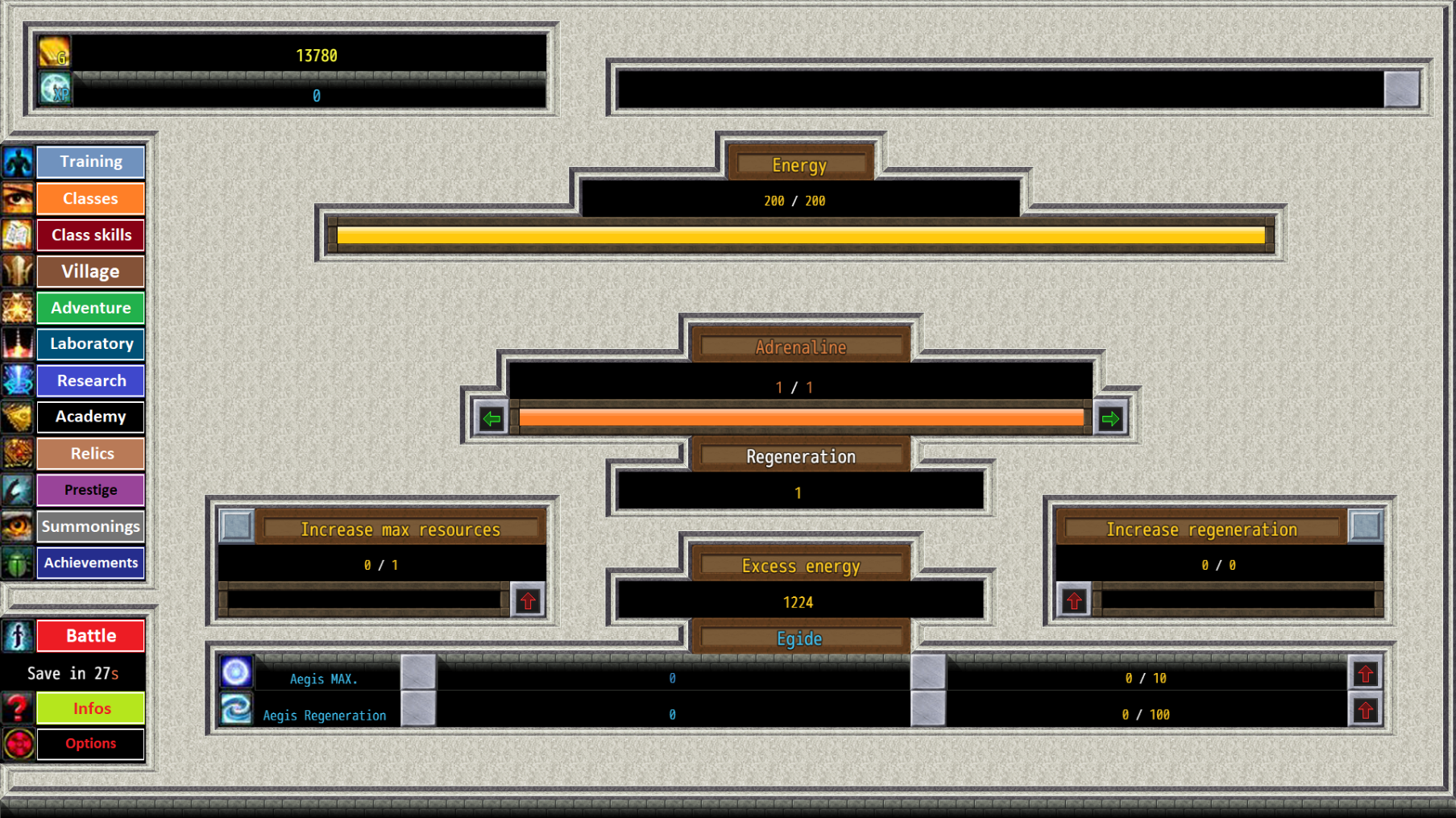Singularity Idle - Screenshot 1