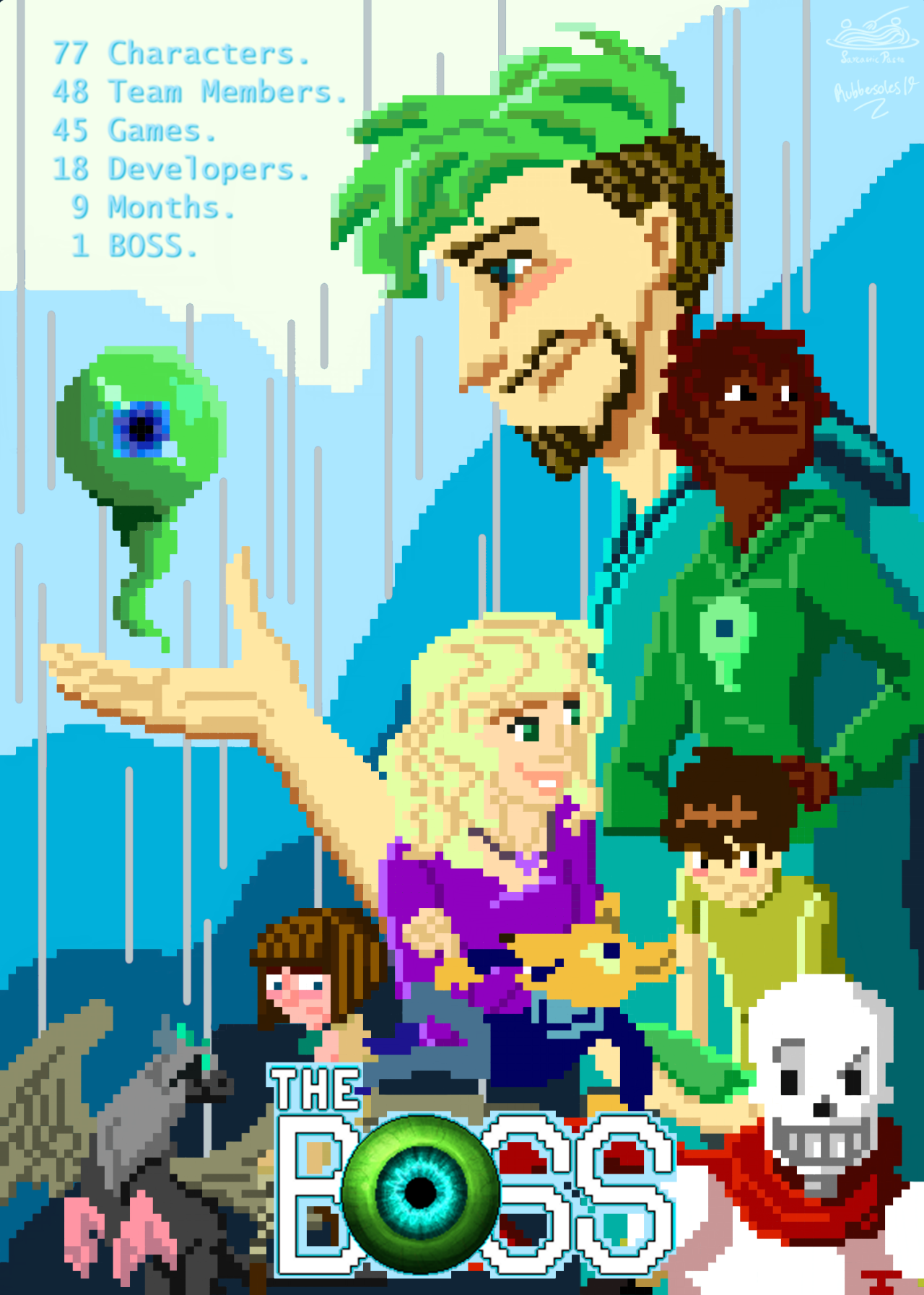The Boss: A Jacksepticeye Fan Game - Screenshot 1