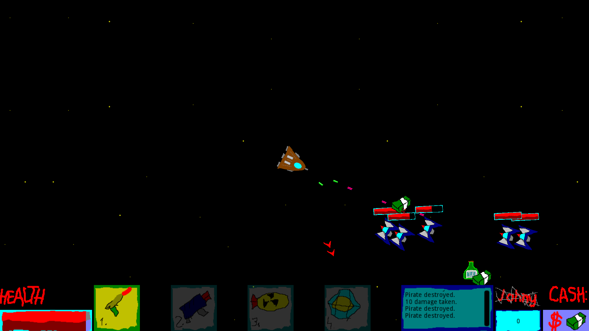 Space Danger: G.O.N. - Screenshot 2