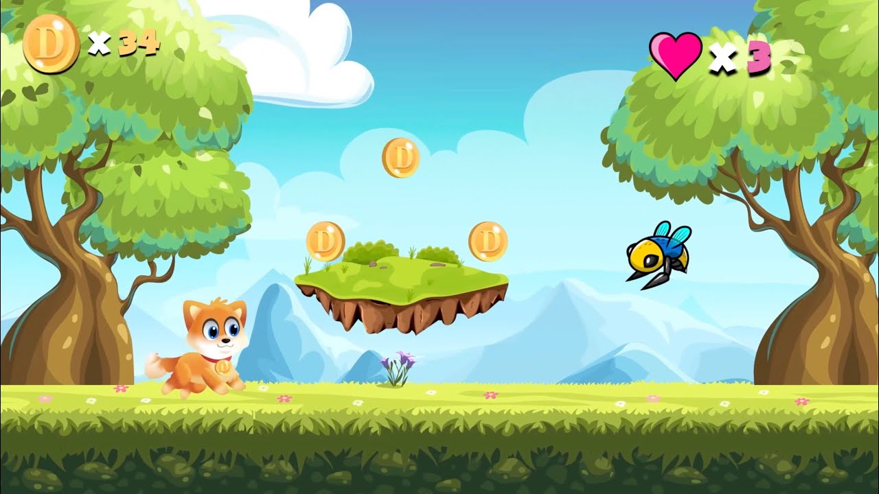 Baby Cat Adventure, Games