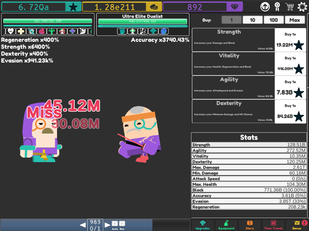 Idle Superpowers - Screenshot 3