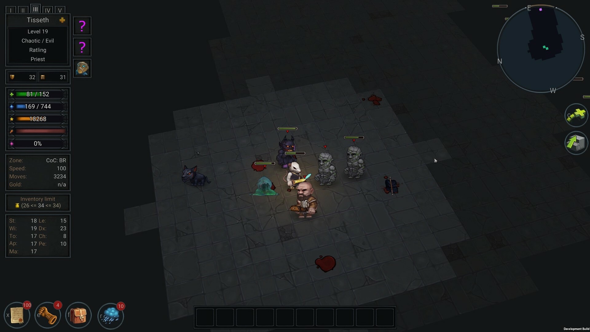 Ultimate ADOM: Caverns of Chaos - Save the World Edition - Screenshot 1