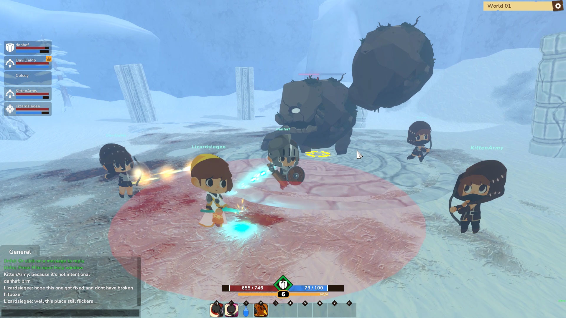 Cinderstone Online - Screenshot 1