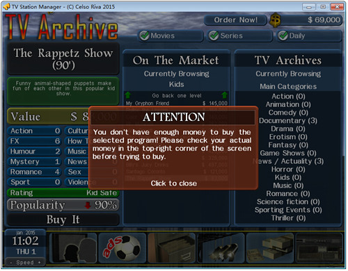 TV Station Manager - Screenshot 1