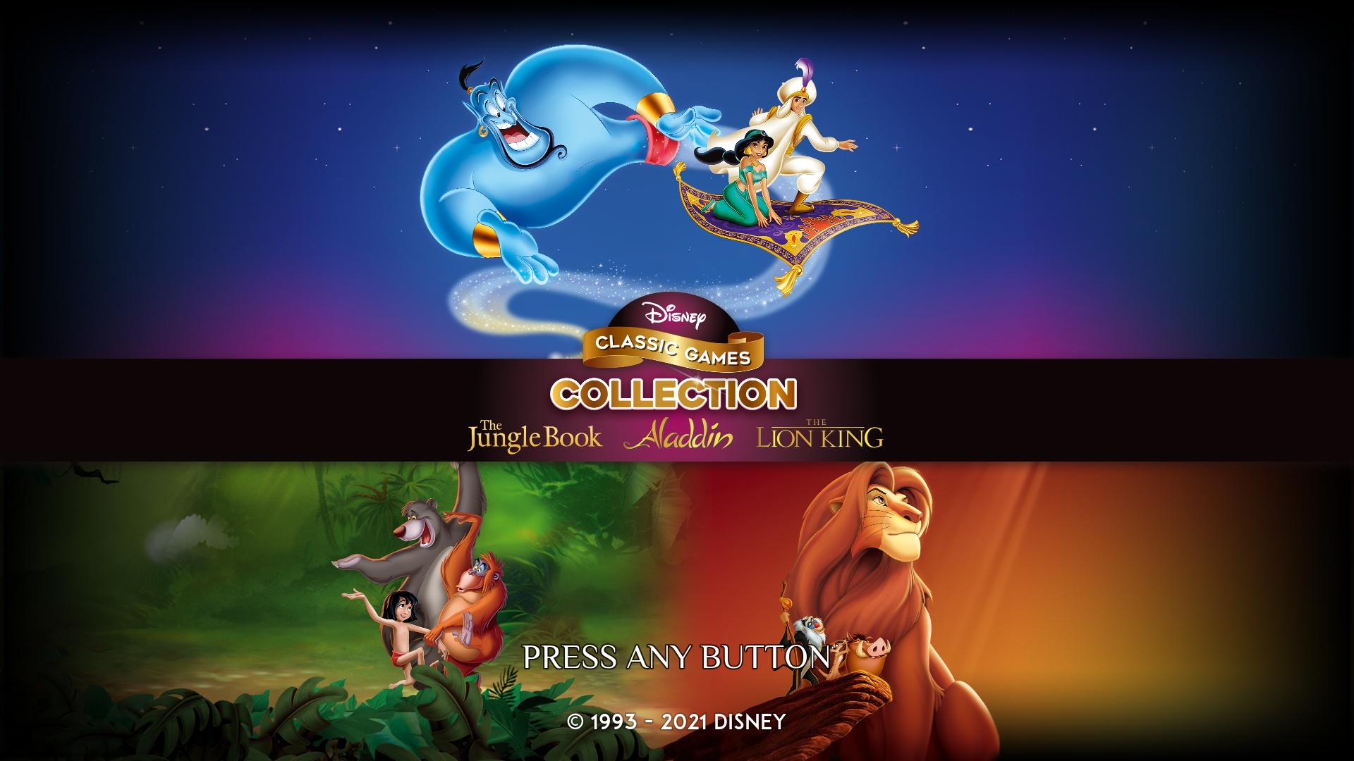 illustration de Disney Classic Games Collection